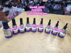 Đầu tuýp đầu khẩu lục giác bông sao Kingtony 1/2 inch T20 T25 T27 T30 T40 T45 T50 T55 T60 T70 402320 402325 402327 402330 402340 402345 402350 402355 402360 402370