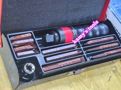 Bộ tua vít đóng tự động và lấy ốc vít gãy Euro King Tools 12 chi tiết, tô vít đóng