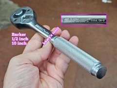 Cần siết tự động vặn nhanh hai chiều Barker 1/2 inch Xi Mờ 36 Răng dài 10 inch 250mm