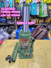 Kích con đội thủy lực 16 tấn HITO 220mm-365mm, kích thủy lực 16 tấn
