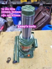 Kích con đội thủy lực 16 tấn HITO 220mm-365mm, kích thủy lực 16 tấn