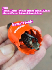 Mũi khoét lỗ kim loại JMG 14mm 15mm 16mm 18mm 19mm 20mm 21mm 22mm 23mm 24mm 25mm