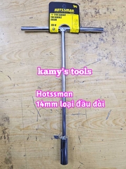 Cần tuýp chữ T loại dài Hotssman lọt lòng khoảng 45mm-50mm cỡ 8mm 10mm 12mm 13mm 14mm 17mm
