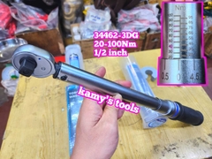 Cần siết lực Kingtony 1/2 inch 20-100Nm 34462-3DG dài 436mm