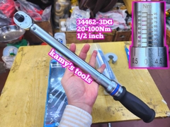 Cần siết lực Kingtony 1/2 inch 20-100Nm 34462-3DG dài 436mm