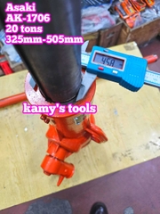 Kích con đội răng cơ khí 20 tấn cao 325mm-505mm Asaki AK-1706