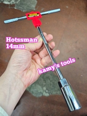 Cần tuýp chữ T lục giác Hotssman lọt lòng 21mm cỡ 8mm 10mm 12mm 13mm 14mm