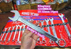 Bộ Cờ Lê Vòng Miệng 10-32mm 14 Cây Kingtony 1214MR10