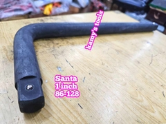 Cần tuýp siết đầu cong L 1 inch Santa đen cao cấp 86-128