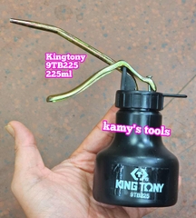 Bình châm nhớt nhựa Kingtony 225ml model 9TB225, bình xịt dầu nhớt bơm nhớt