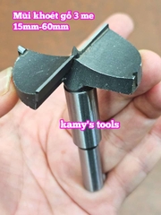Mũi khoét gỗ khoan gỗ 3 me 16mm 18mm 20mm 21mm 22mm 24mm 25mm 27mm 30mm 32mm 35mm 38mm 40mm 42mm 45mm 50mm 55mm 60mm