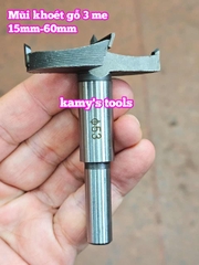 Mũi khoét gỗ khoan gỗ 3 me 16mm 18mm 20mm 21mm 22mm 24mm 25mm 27mm 30mm 32mm 35mm 38mm 40mm 42mm 45mm 50mm 55mm 60mm