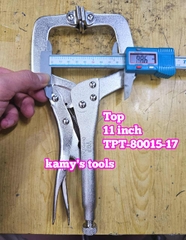 Kìm bấm chết mỏ kẹp hàn chữ C càng cua Top 11 inch 280mm TPT-30015-11