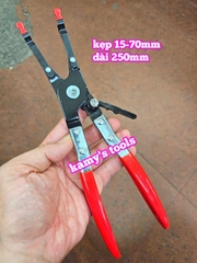Kìm kẹp hàn giữ cố định 2 dây điện trong khi hàn xe hơi ô tô Wetools 90401 kẹp 15mm-70mm