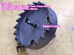 Mũi Khoét Lỗ Hợp Kim Thắng Lợi 70mm 71mm 72mm 73mm 74mm 75mm 80mm 85mm 90mm 95mm 97mm 100mm