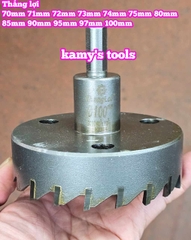 Mũi Khoét Lỗ Hợp Kim Thắng Lợi 70mm 71mm 72mm 73mm 74mm 75mm 80mm 85mm 90mm 95mm 97mm 100mm