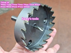 Mũi Khoét Lỗ Hợp Kim Thắng Lợi 70mm 71mm 72mm 73mm 74mm 75mm 80mm 85mm 90mm 95mm 97mm 100mm