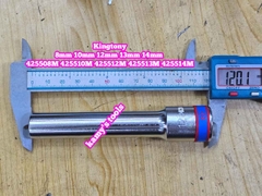 Đầu tuýp dài 120mm 1/2 inch Kingtony 8mm 10mm 12mm 13mm 14mm 425508M 425510M 425512M 425513M 425514M