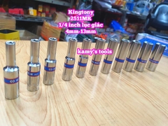 Bộ tuýp dài 1/4 inch Kingtony 11 chi tiết model 2511MR 4mm-13mm
