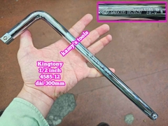 Cần siết đầu cong L 1/2 inch Kingtony dài 250mm 300mm model 4581-10 và 4585-12