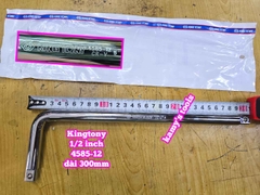 Cần siết đầu cong L 1/2 inch Kingtony dài 250mm 300mm model 4581-10 và 4585-12