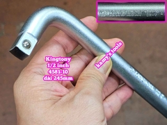 Cần siết đầu cong L 1/2 inch Kingtony dài 250mm 300mm model 4581-10 và 4585-12