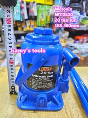 Kích con đội thuỷ lực 20 tấn lùn thấp Wetools WT0520 188-360mm