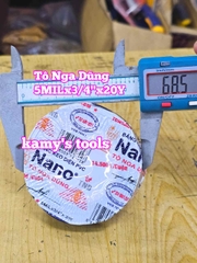 Băng keo điện nano Tô Nga Dũng 5MILx3/4" x20Y (bán lẻ 1/cuộn)
