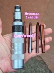 Bộ tua vít đóng tự động Hotssman 5 chi tiết