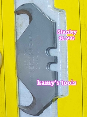 Lưỡi dao rọc cáp cong Stanley model 11-983 (1 vĩ/5 lưỡi)