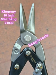Kéo cắt tôn Kingtony 10 inch mũi thẳng, cong trái, cong phải model 74010 74020 74030