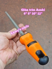 Dũa giũa tròn sắt kim loại Asaki 6 inch 8 inch 10 inch 12 inch AK-3760 AK-3761 AK-3762 AK-3763