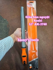 Dũa giũa bán nguyệt lòng mo sắt kim loại Asaki 6 inch 8 inch 10 inch 12 inch AK-3745 AK-3746 AK-3747 AK-3748