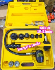 16-51mm Dụng cụ đột lỗ tôn thủy lực TLP HHK-8 khuôn 16mm 20mm 26mm 32mm 39mm 51mm