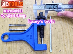Dụng cụ cắt đột cảo tháo mắt xích sên xe công nghiệp nặng xích máy gặt máy cày 860 Wetools WT-HY-1075