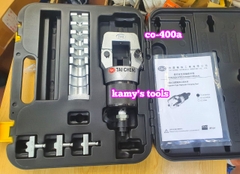 Đầu ép cos thủy lực CO-400A Tai Cheng TAC 17 tấn dạng chấm 16-400mm2, đầu bấm cos thủy lực