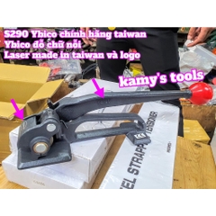 Dụng cụ đóng đai sắt thép 16mm 19mm S290 C3105 C3106 chính hãng ybico đài loan