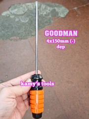 Tua vít cán gai Goodman 4mm dài 100mm 150mm bake dẹp 4x100mm 4x150mm 91404PH 91404STM 91406PH 91406STM