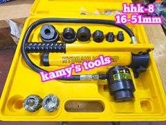 16-51mm Dụng cụ đột lỗ tôn thủy lực TLP HHK-8 khuôn 16mm 20mm 26mm 32mm 39mm 51mm
