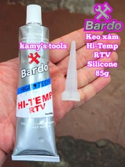 Keo dán ron tạo ron chịu nhiệt Xám Bardo Hi-Temp RTV Silicone 85g