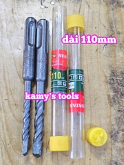 Mũi Khoan Bê Tông Đuôi Gài Avatar 6mm 8mm dài 110mm 6x110mm 8x110mm