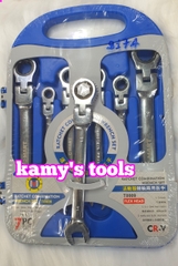 Bộ 7 cờ lê gật gù tự động chính hãng CMART T0009, cờ lê tự động lắc léo