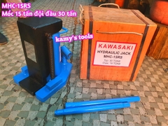 Đội móc 15 tấn đội đầu 30 tấn kích móc MHC-15RS Kawasaki kích chân 15 tấn