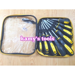 Bộ tua vít 9 cây cán gai cao su