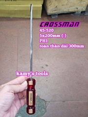 Tua vít bake dẹp 5mm PH1 Crossman dài 150mm 200mm 300mm 45-515 45-535 45-540 45-520 45-550 45-530