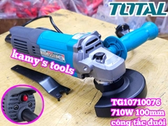 Máy mài góc Total 4 inch 100mm 710W công tắc đuôi TG10710076