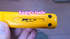 Dụng cụ rọc vỏ cáp quang Goot YS-104 8-28mm (dao rọc cáp)