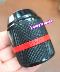 Đầu kẹp mũi khoan tự động auto lock 13mm răng 13mm 1/2 20unf 2mm-13mm sáng bóng cao cấp