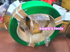 Dây đai nhựa PET bản 16mm 19mm độ dày 0.8mm chuyên sử dụng đóng đai kiện hàng hóa nặng kamytools