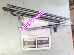 Bộ tay quay 3 khúc, con đội xe Innova thay vỏ dự phòng mở tắc kê bánh xe sơ cua (hàng theo xe sử dụng rồi, bán lẻ từng món)